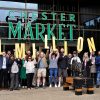 Chester Market traders and staff celebrate the first million visits